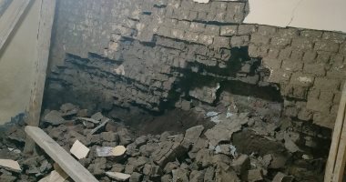 انهيار جزئى فى عقار قديم بسوهاج دون إصابات