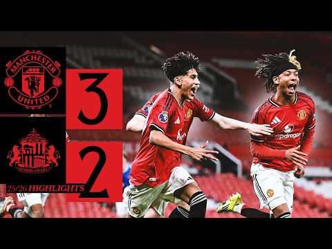 SEMI-FINAL Bound! | Man Utd v Sunderland | FA Youth Cup