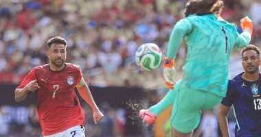 هندريك يحرز ثاني أهداف البرازيل فى شباك منتخب مصر