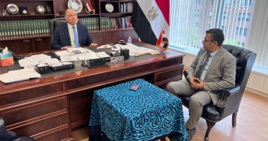 القنصل العام المصري بنيويورك لـ"اليوم السابع" يشرح خريطة الخدمات القنصلية: نقلة نوعية وتوسيع للدور الاقتصادي والثقافي.. السفير تامر المليجي: الولاية بوابة صادرات وجذب مستثمرين وترويج السياحي