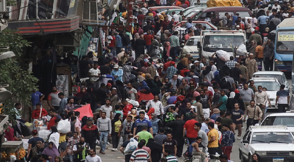 الإحصاء: مصر تسجل مليون نسمة زيادة في عدد سكانها خلال أيام