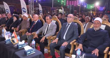 محافظ سوهاج يشهد حفل تكريم حفظة القرآن الكريم بميدان العارف