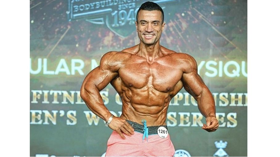 "مناوبات العمل الطبي" لا تثني لطفي عن أهداف "بناء الأجسام"