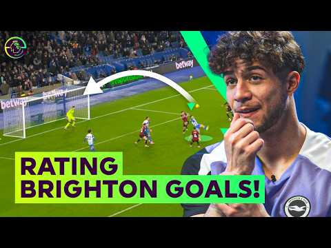 Brighton Goals That Keep Getting BETTER 😮‍💨 w/ Charalampos Kostoulas