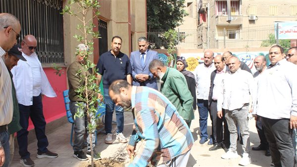 تحت شعار "بيئة تعليمية خضراء".. انطلاق مبادرة تشجير مدارس إدارة العمرانية التعليمية بالجيزة