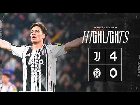 PERFECT NIGHT | Juventus 4-0 Pisa