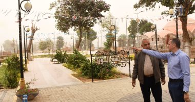 محافظ أسوان يتفقد الحدائق والمتنزهات استعدادًا لعيد الفطر