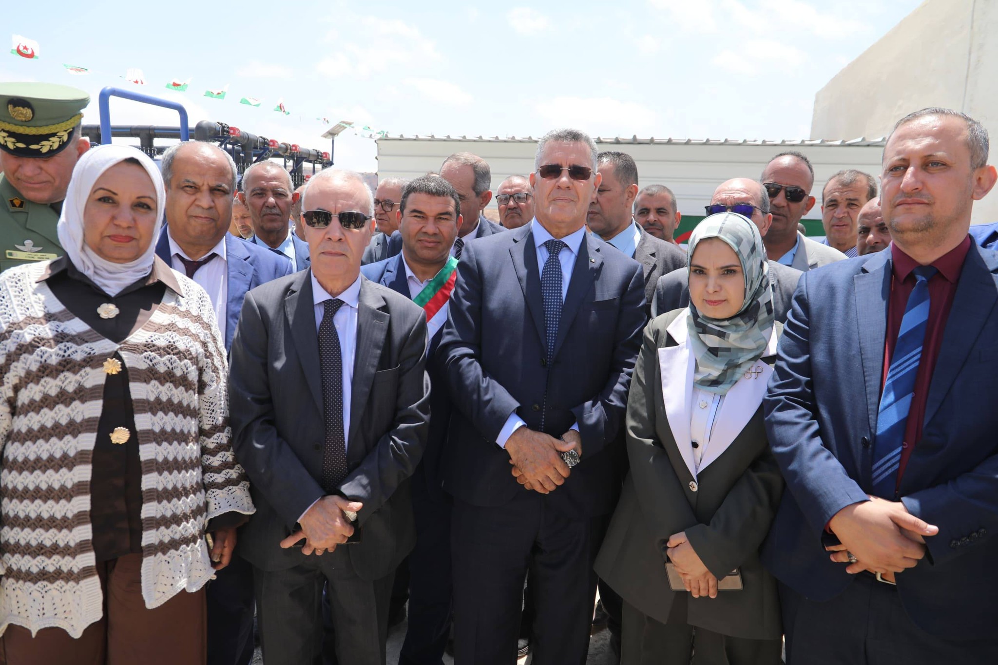 تبسة : بوزقزة يشرف على إطلاق مشروع تزويد مركب الفوسفات بالمياه الصناعية