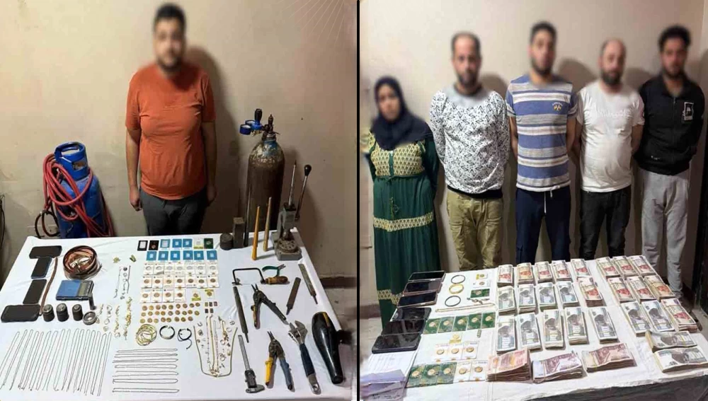 سقوط عصابة «السبائك المزيفة» في مصر