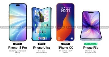 تسريبات تكشف ملامح آيفون حتى 2027.. Ultra قابل للطى ونسخة Flip قيد التطوير