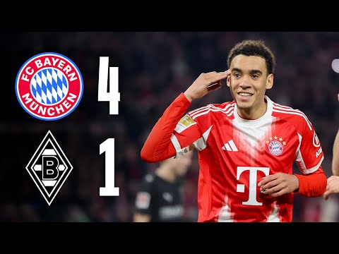 First Bundesliga goal for Musiala this season! | FC Bayern 4-1 Borussia M'gladbach