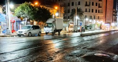 أمطار تضرب الإسكندرية وطقس شديد البرودة