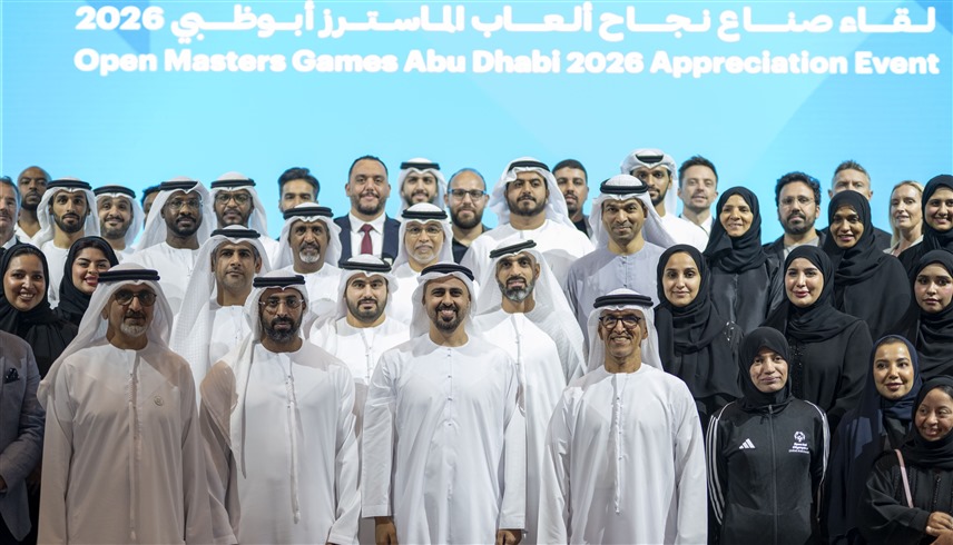 ذياب بن محمد بن زايد يُكرّم فِرق عمل ألعاب الماسترز أبوظبي 2026 ويوجّه بإقامة "ألعاب الماسترز الإماراتية" سنوياً