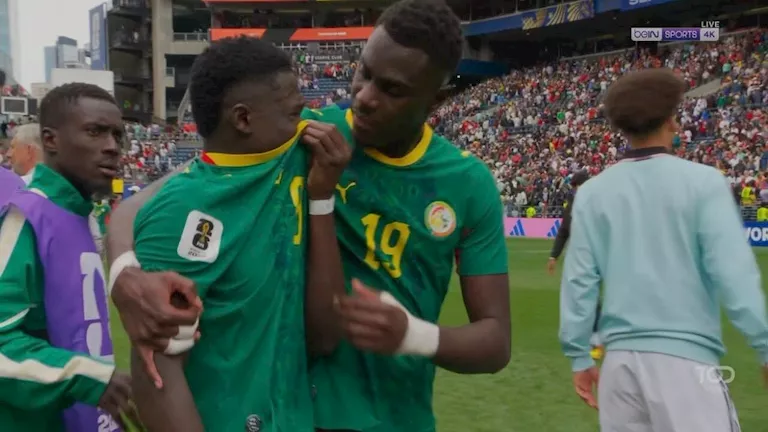 10 صور توثق حزن وحسرة لاعبى السنغال بعد توديع كأس العالم 2026