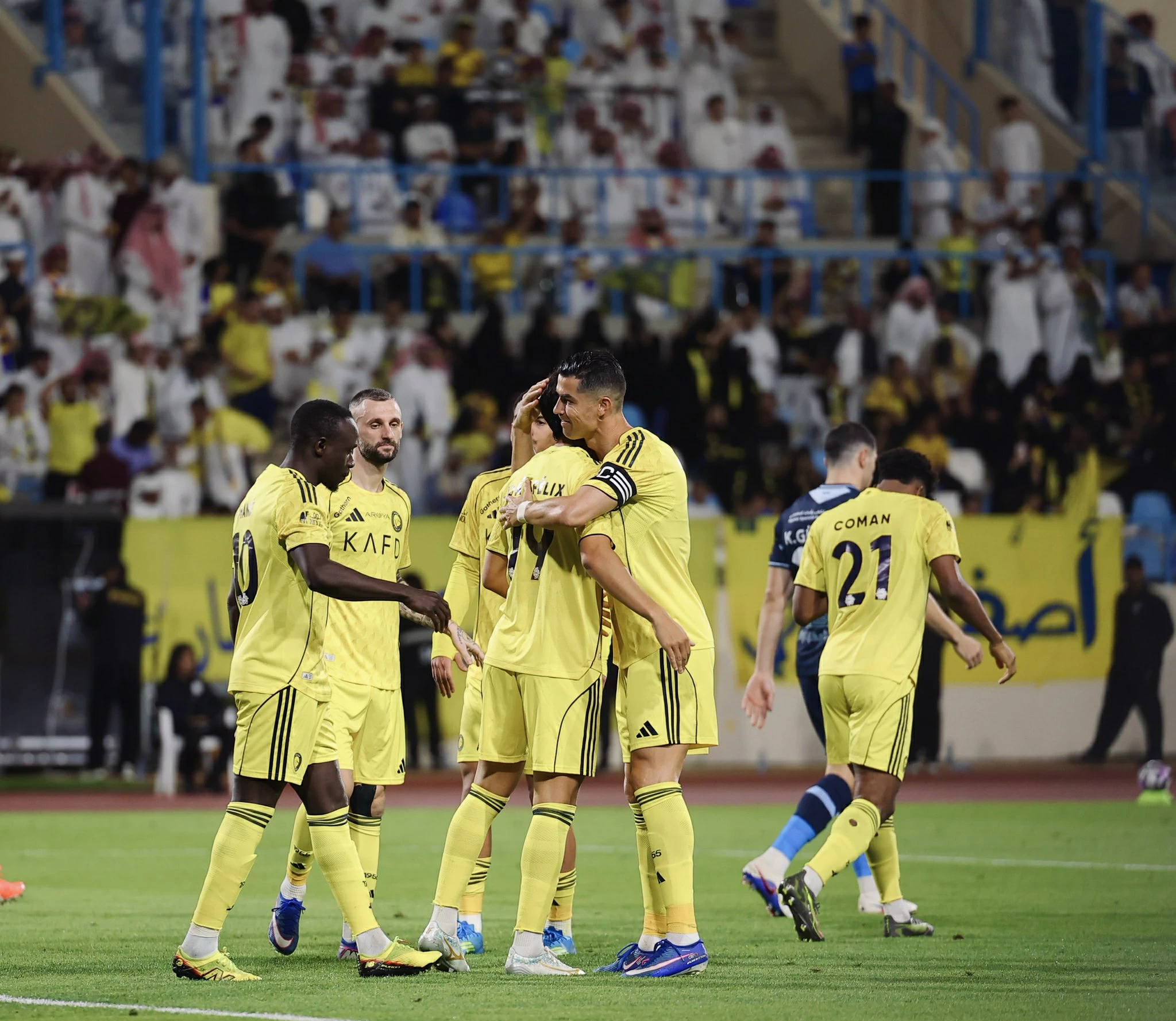 بهدفين عبر الأخدود.. النصر في الصدارة موجود