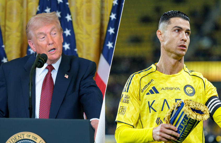 "تحرك الآن نحتاجك سريعا".. ترامب يوجه رسالة لرونالدو