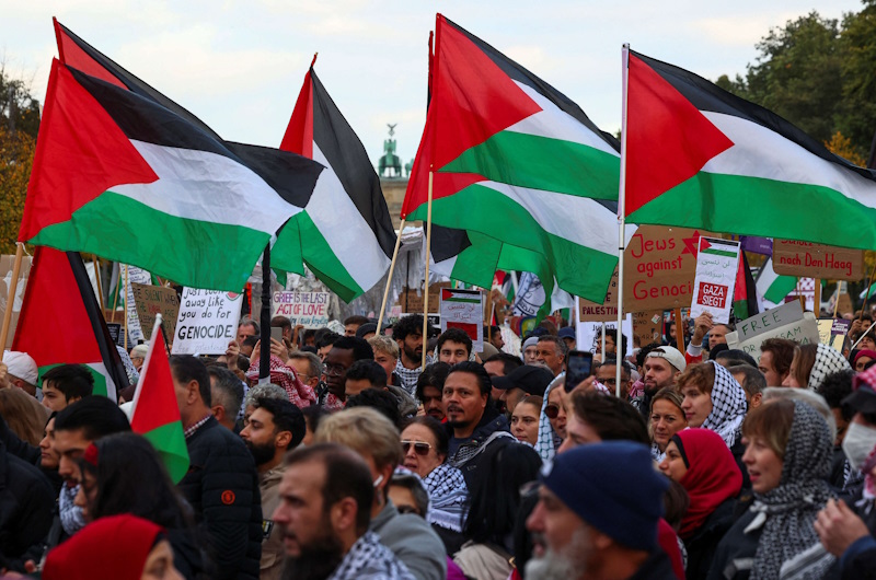 استئناف محاكمة 5 نشطاء مؤيدين لفلسطين في ألمانيا