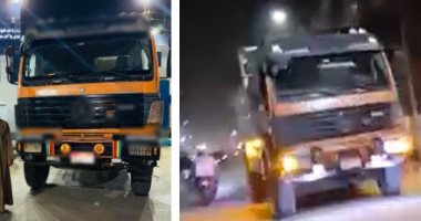 نهاية مأساوية لرحلة سائق نقل أثار الرعب في شوارع سوهاج