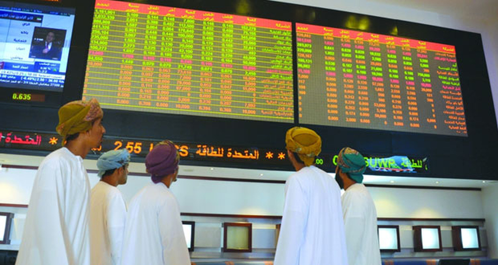 ارتفاع مؤشر بورصة مسقط بنسبة 1.014%