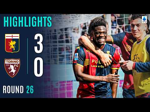 GENOA-TORINO 3-0 | HIGHLIGHTS | Comfortable Win For The Grifone