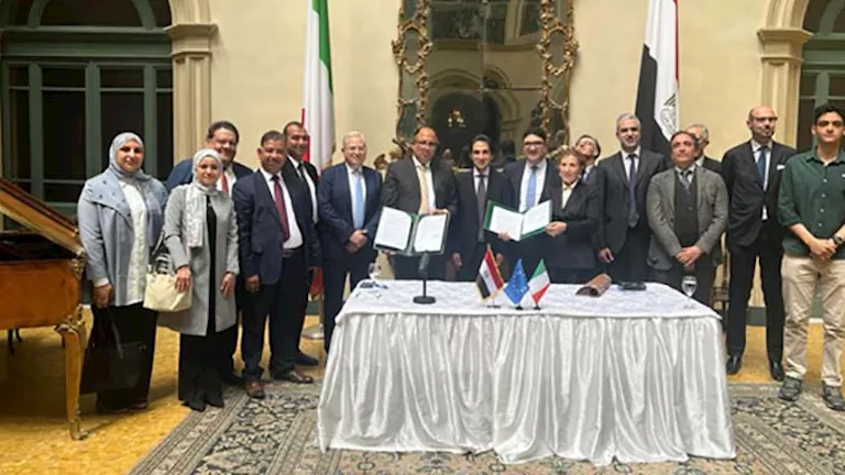 وقعت بروما.. تفاصيل مذكرة بين جامعتي العاصمة ويونينتونو الإيطالية في ه