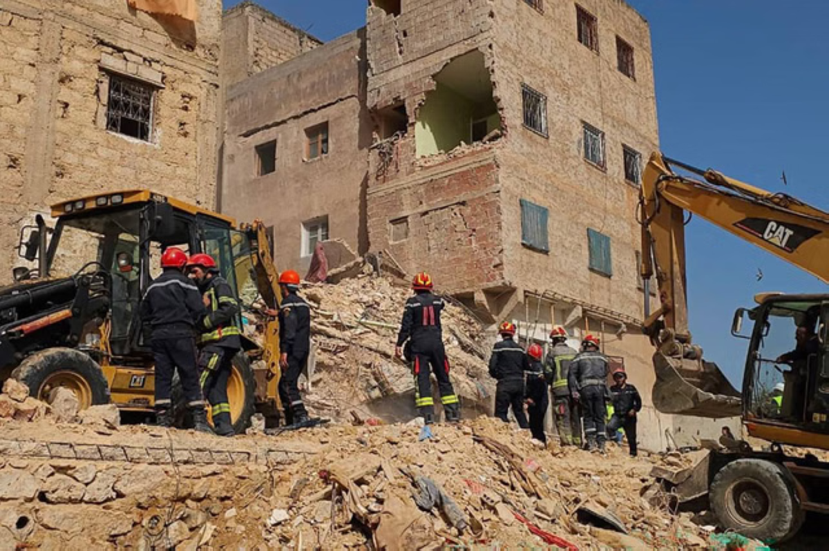 15 قتيلاً حصيلة ضحايا انهيار مبنى سكني في المغرب