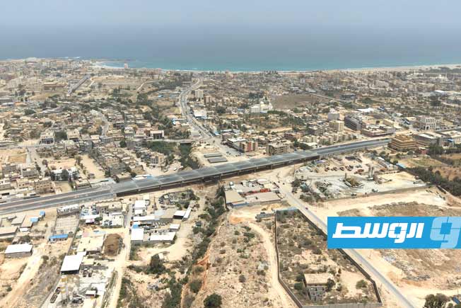قرب افتتاح جسر جزيرة السلام في الخمس