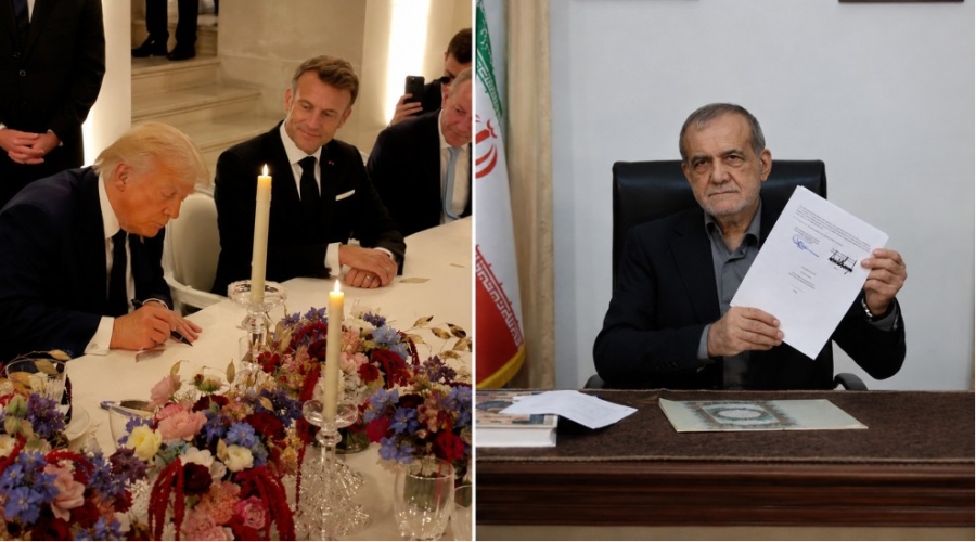 الرئيسان الأميركي والإيراني وقّعا عن بُعد مذكرة تفاهم لإنهاء الحرب