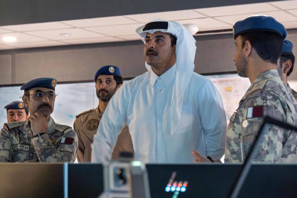 الأمير تميم يأمر برفع الجاهزية العسكرية لحماية الأجواء القطرية- (صور)