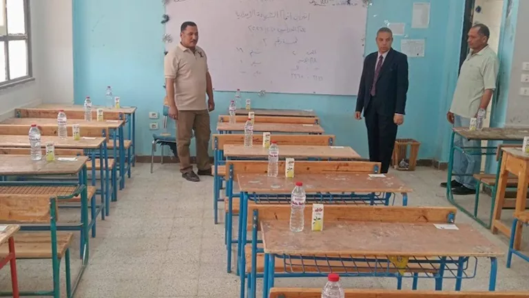 124 لجنة تستقبل طلاب الشهادة الإعدادية بالوادي الجديد اليوم الخميس