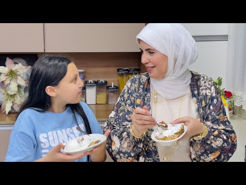 جربنا كيكة الكوكيز انا و رودي🍪 تعالو نقولكم رأينا فيها 😉 اكتبولنا عايزين نجرب ايه تاني 🙈