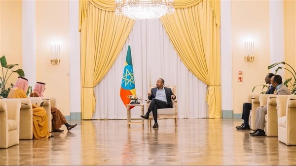 رئيس الوزراء الإثيوبي يستقبل وزير الخارجية السعودي الأمير فيصل بن فرحان