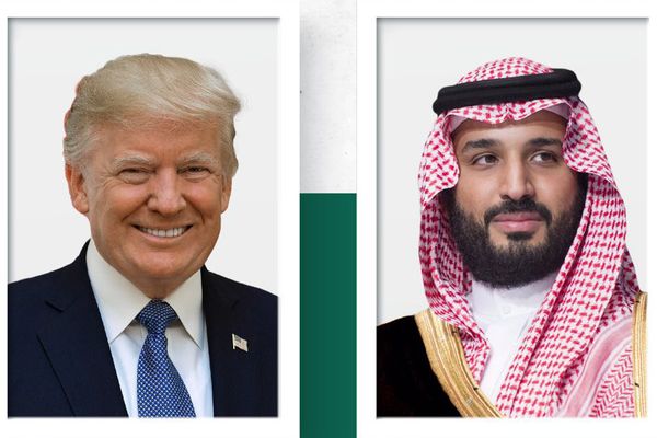 ترامب لولي العهد: نؤيد إجراءات السعودية لمواجهة انتهاكات إيران