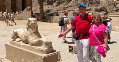 معالم الأقصر تسجل إقبالا سياحيا كبيرا بين الآثار وجمال الطبيعة