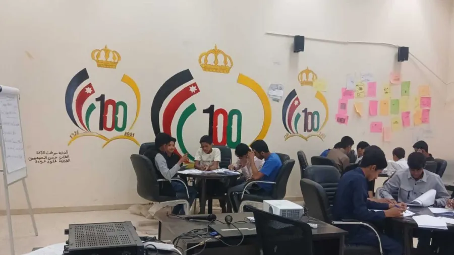استمرار تنفيذ برامج الحزمة التدريبية في مراكز شباب معان