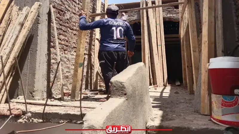 إيقاف وإزالة حالتي بناء مخالف في المهد بمدينة الأقصر