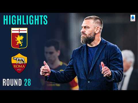 GENOA-ROMA 2-1 | HIGHLIGHTS | De Rossi Stuns Roma