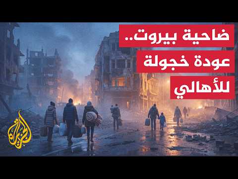 Al Jazeera reports on the suffering of thousands of displaced people in Beirut's Southern Suburbs