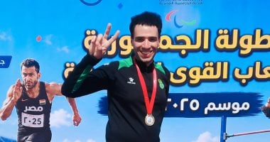 محمد علاء يتوج بميداليتين ذهبيتين فى بطولة الجمهورية لألعاب القوى البارالمبية