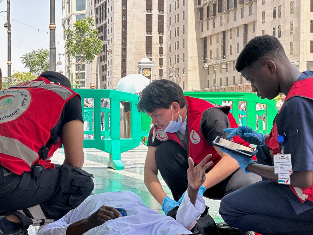 700 كادر و1200 متطوع.. "هلال المدينة" يطلق خطته التشغيلية لحج 1447هـ