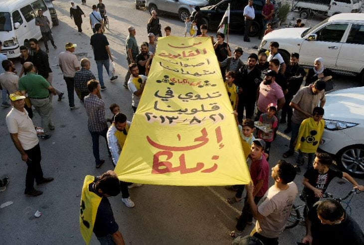 دمشق تعلن اعتقال مسؤول عن مجزرة كيماوي الغوطة