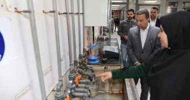 محافظ المنوفية يتفقد محطة مياه شبين الكوم وعددا من مواقف الأجرة