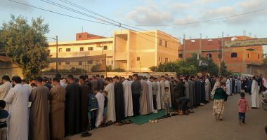 الآلاف يؤدون صلاة عيد الأضحى بمحافظة المنوفية