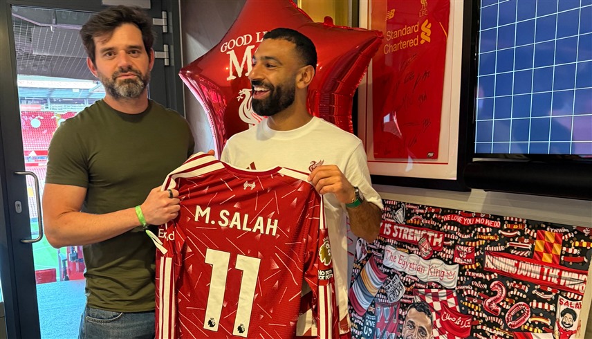رامي عباس يفاجئ جمهور محمد صلاح بصورة