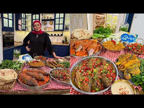 تتبيلة السمك - بلطي مقلي - بلطي مشوي بالردة - صينية بلطي بالبطاطس | البلدي يوكل مع الشيف نونا