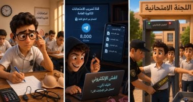 "اليوم السابع" يخترق عصابات "الغش التقني" لامتحانات الثانوية.. أجهزة اتصال شبكي وسماعات خفية ومجموعات للتسريب.. وسائل غش متطورة تهدد سلامة انعقاد امتحانات الثانوية.. نظارات ذكية وأجهزة مخبأة داخل حمال