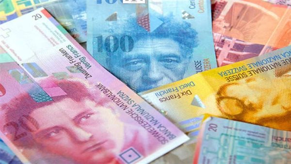 سعر الفرنك السويسري مقابل الجنيه في البنك المركزي