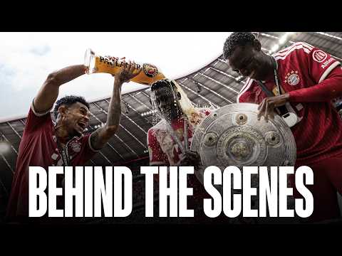 Beer showers & trophy handover: FC Bayern's championship celebrations