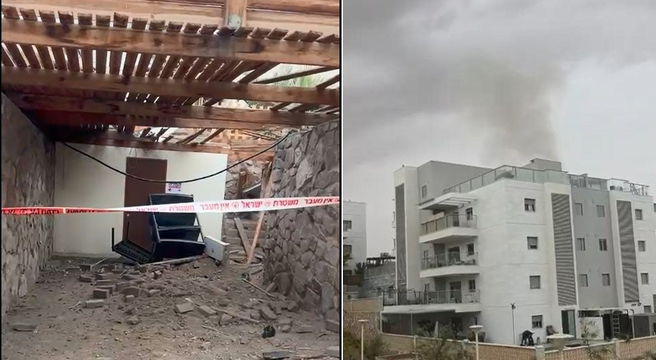 سقوط شظايا اعتراضية في إيلات يُسفر عن أضرار في الممتلكات وإصابة ثلاثة أشخاص.. بينهم فتى (12 عامًا) بحالة خطيرة