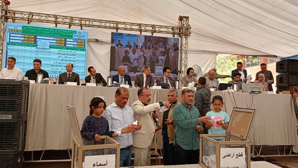 اليوم، قرعة علنية لتخصيص وتسكين أراضي تقنين الأوضاع بالعبور الجديدة